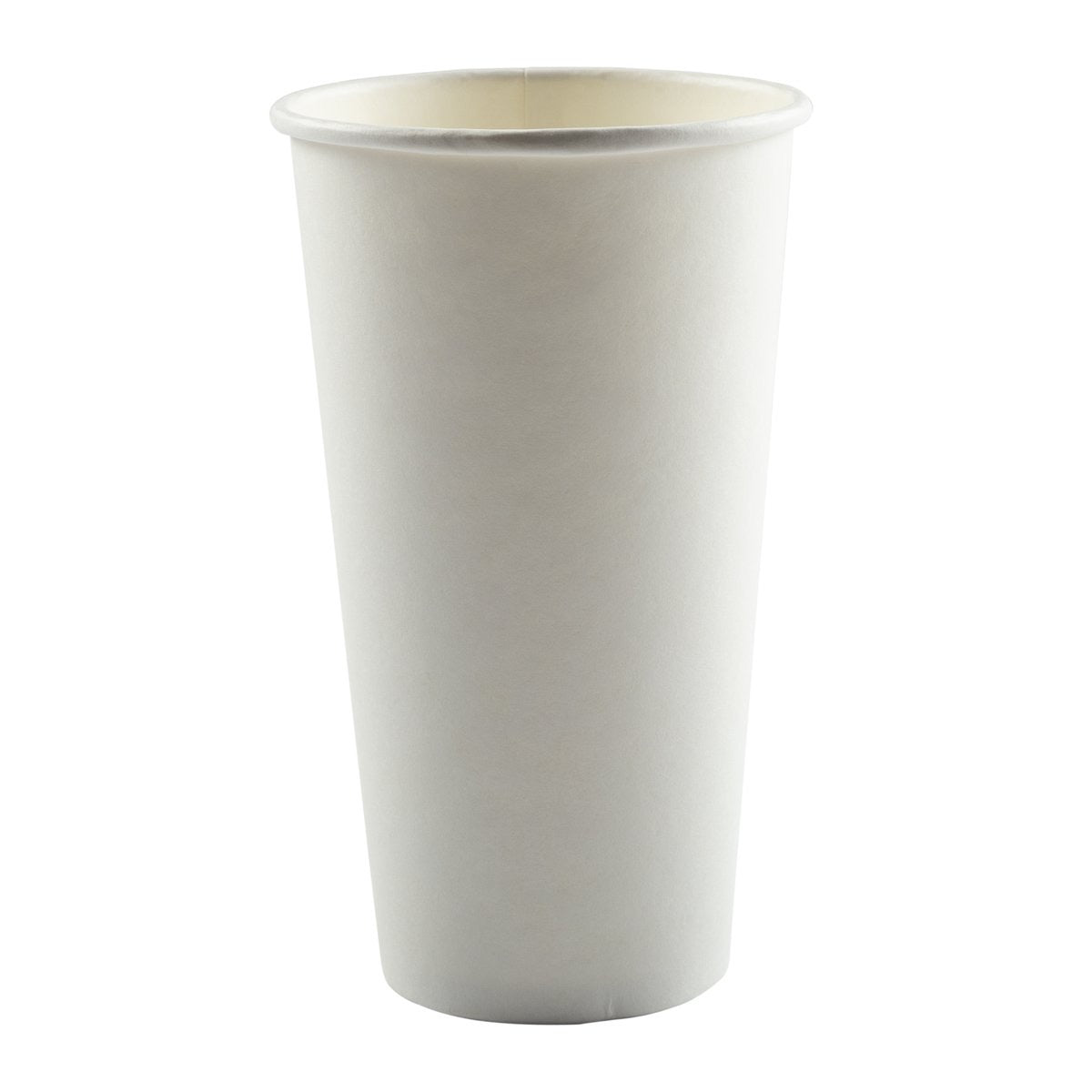 Premium Coffee Cup (20oz, Single-Wall, White) 500 Count
