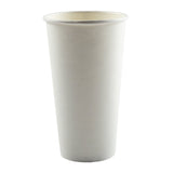 Premium Coffee Cup (20oz, Single-Wall, White) 500 Count