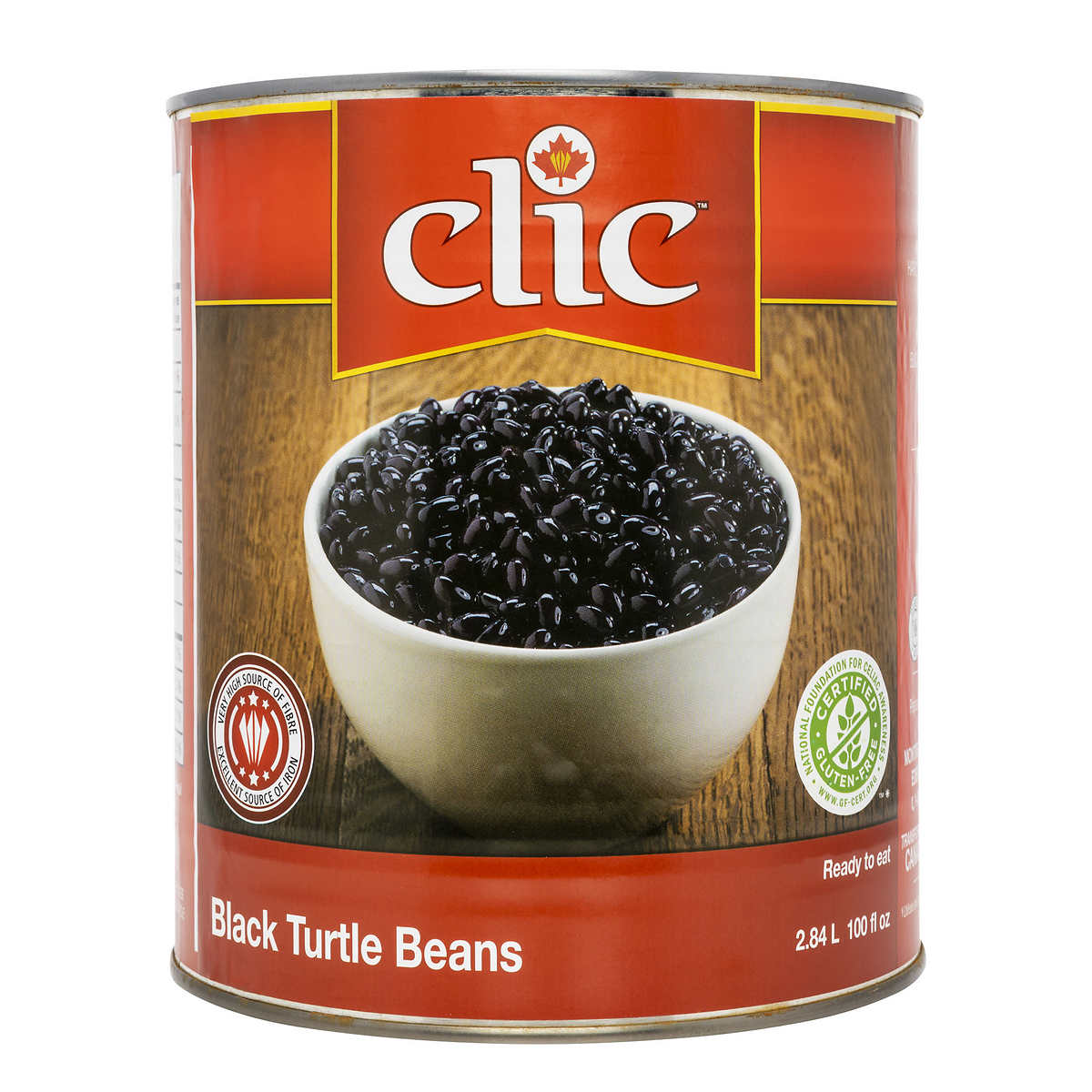 Black Turtle Beans 2.84L, 6 Count