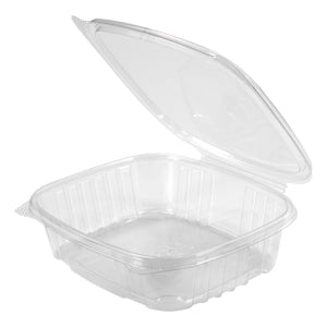 Deli Hinged Container (24oz, Clear), 200 Count