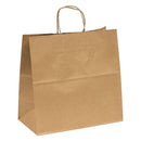 Kraft Paper Bags Twisted Handle 'Promenade' 13x7x13in - 250 Pack