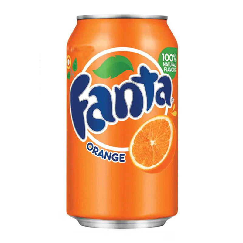 Fanta Orange Cans 355mL, 12 Count