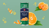 San Pellegrino Clementina Cans 330mL, 24 Count
