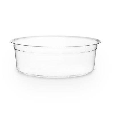 Hoffman Deli PET Container (8oz, Clear), 500 Count - HT08
